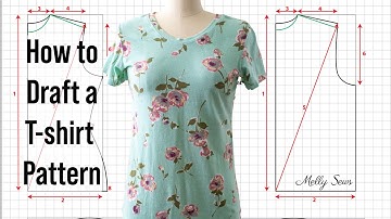 Make A T-Shirt Pattern from your Measurements