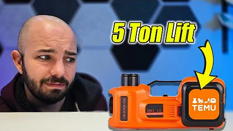 Are Temu Tools ANY good? Testing the 5 TON Electric Jack!