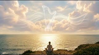10 Hz | Harp &amp; Morning Mental Boost | Healing &amp; DNA Repair | Purification &amp; Inner Peace