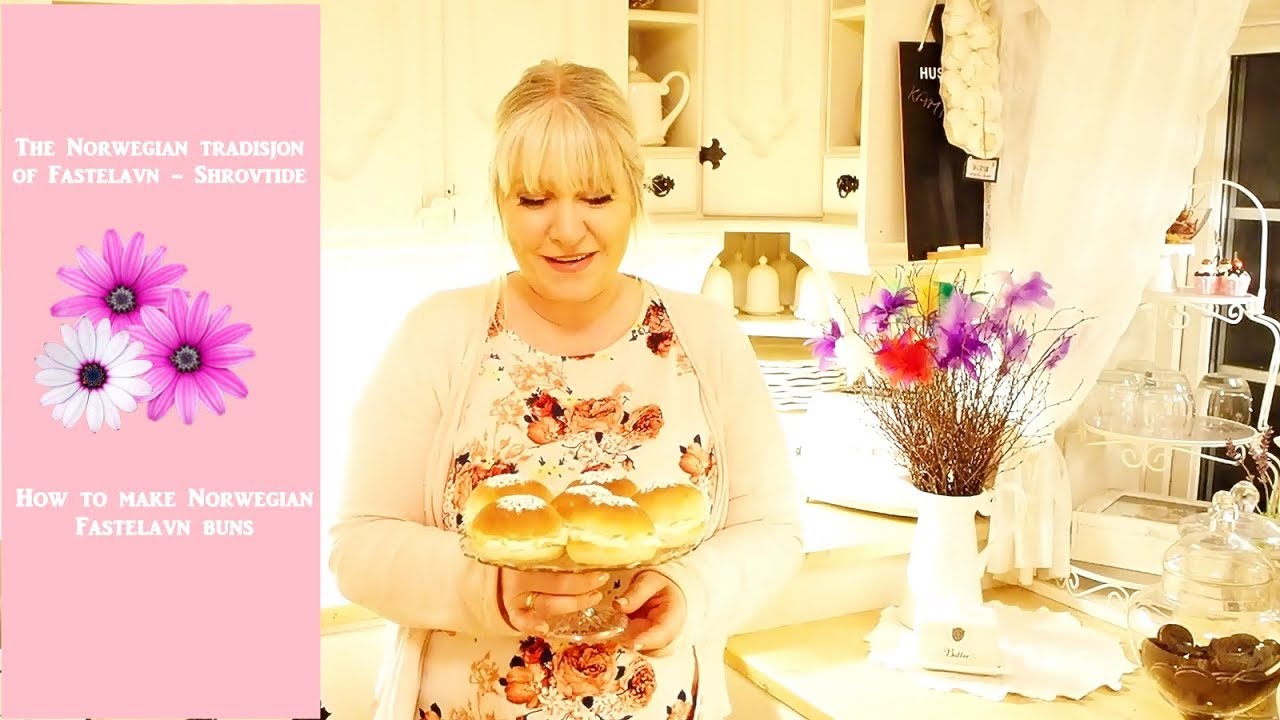 How to make Norwegian Fastelavns boller - Sweet buns with cardemom and whippet cream
