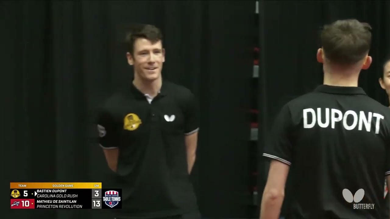 Major League TT / USA - Mon match fou contre Bastien DUPONT pour la qualif aux PLAYS OFF.