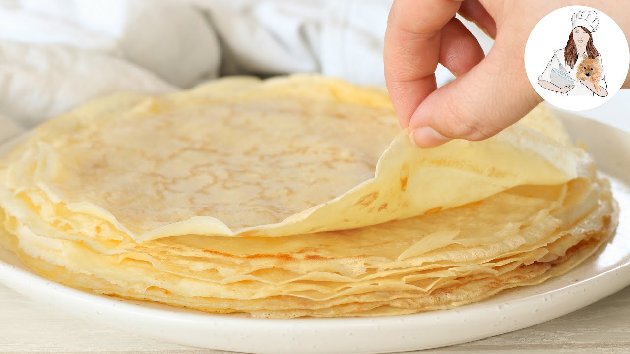 How To Make Crepes French Crepe Recipe Youtube