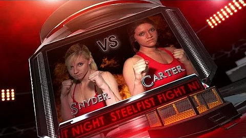 Steelfist Fight Night Becca Carter Vs Jennifer Sny...