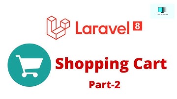 Laravel 8 E-Commerce -Shopping Cart part-2 | shopping cart in laravel 8
