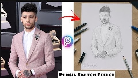 Picsart Pencil Sketch Effect Photo Editing Tutorial 2022 || Fan Made Pencil Drawing Effect PicsArt