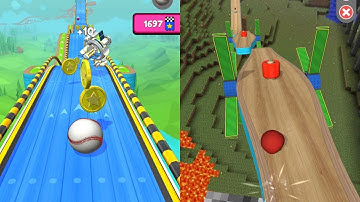 Going Balls - Super Speedrun Gameplay level 1145-1155, Funny Fails and Impossible tricks