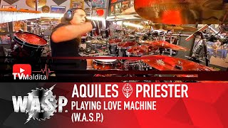 TVMaldita Presents: Aquiles Priester Playing Love Machine (W.A.S.P.)