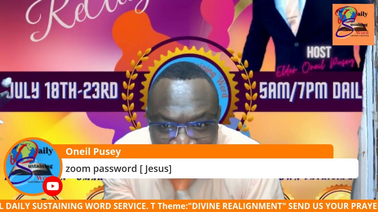 THEME: "DIVINE REALIGNMENT"