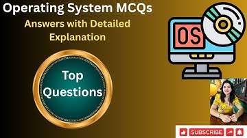 Part 1: Operating System MCQs | Process, Memory, Deadlock, File System 🔍