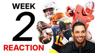 CFB WEEK 2 INSTANT REACTION | Ohio State-Texas | Oregon-Oklahoma State | Oklahoma-Michigan