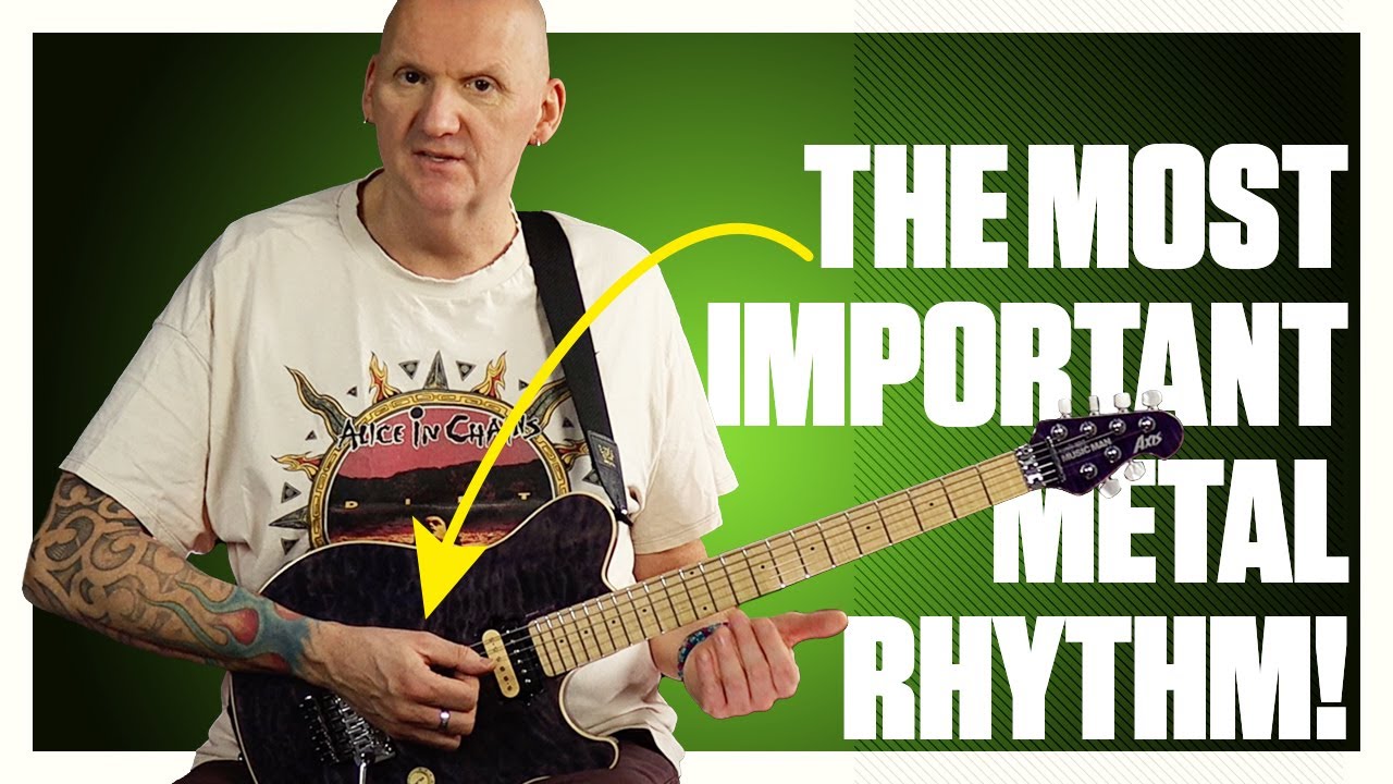 Learn to Gallop on Guitar – the Metal Rhythm behind Metallica, Slayer and Iron Maiden Classics