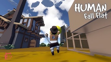 Human Fall Flat - Farm Level Part 1 of 2 Walkthrough | Custom Map | Steam Workshop | Full Gameplay
