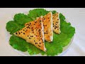 Конвертики с картофелем и грибами  Просто и вкусно!