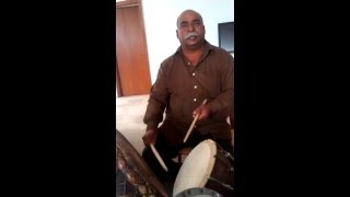 Master class with Nathu Lal Solanki on the Nagara Drums.