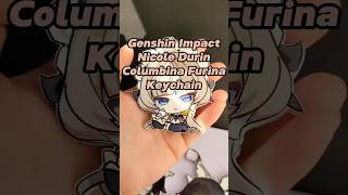 Genshin Impact Nicole Durin Columbina Furina Keychain#genshinimpact #columbine #durin #sandrone
