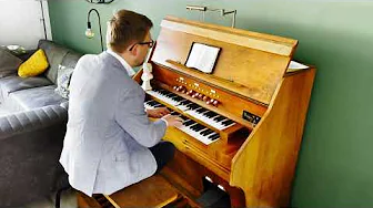 Intrudocution, Fugue & Choral Psalm 48 - Improvisation - Ard Jan Koster - Pedalion Pedal reed organ