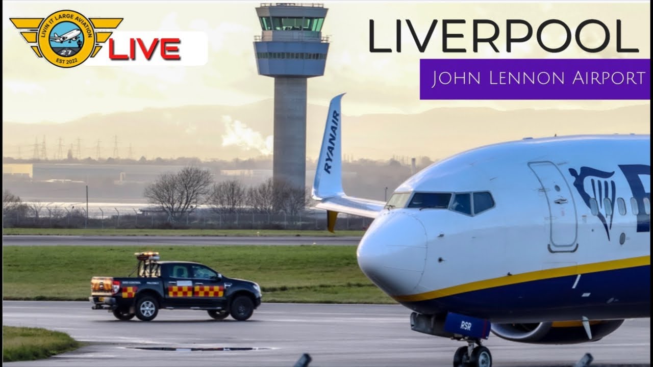 🔴LIVE🔴 Liverpool Airport (LPL) Plane Spotting