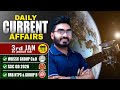 3rd January Current Affairs 2026 ! WB SSC Group C & D 2026 Free Class ! by Ankur Sir