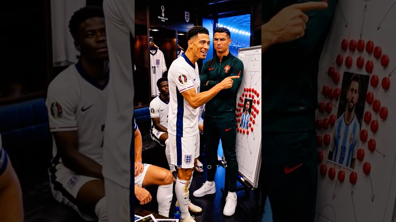 Ronaldo Helps England Stop Messi… Then Speed Exposes Him 😂🐐
