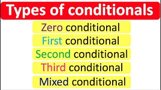 CONDITIONALS | Learn all the conditionals | English grammar