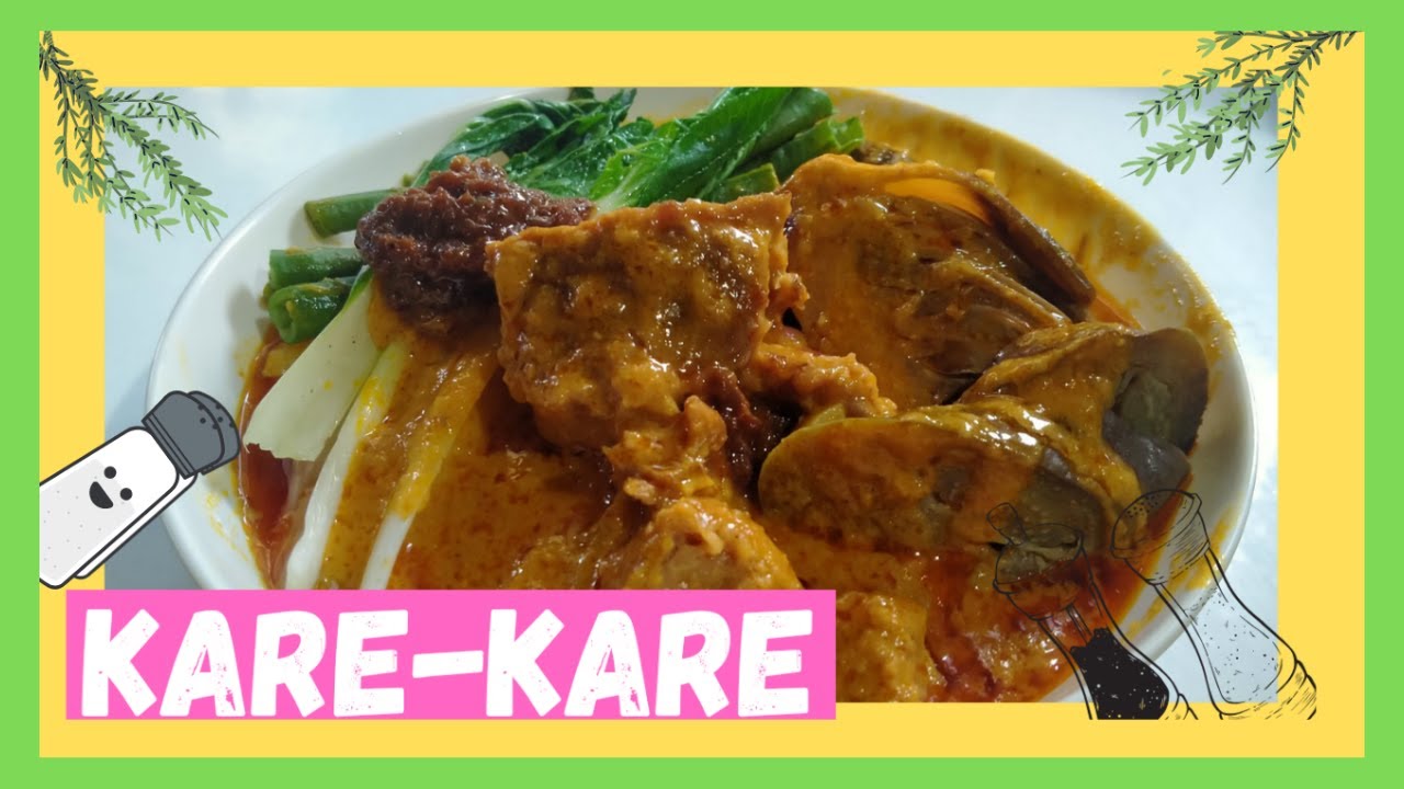BEEF KARE-KARE | HOW TO COOK KARE-KARE | KARE KARE | Mama Jovz