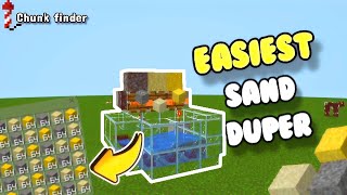 I Found the Easiest SAND DUPER in Minecraft Bedrock! (1.21)