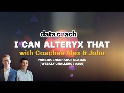 PARSING INSURANCE DATA | I CAN ALTERYX THAT