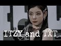 ITZY and TXT playlist