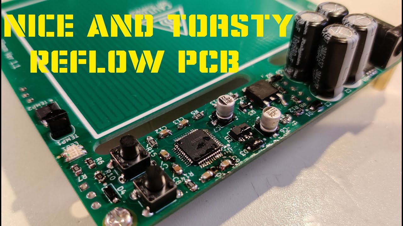 A PCB That Reflow Solders Itself and Then Self Propagates! 