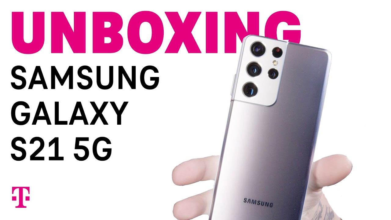 New Samsung Galaxy S21 Ultra 5g S21 5g And S21 5g Unboxing T Mobile Youtube