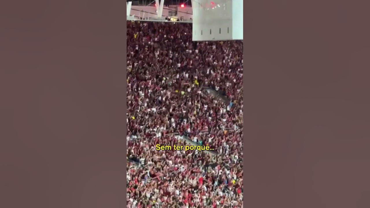 ‘VOU FESTEJAR… O TEU SOFRER'. A torcida do Flamengo fez a festa no Maraca! #libertadores2022 🔴⚫️