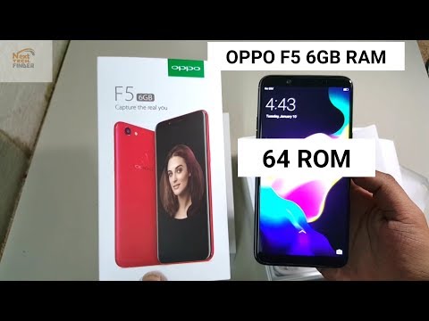 OPPO F5 6GB Ram 64GB Rom Unboxing | Oppo F5 6Gb Unboxing | Oppo F5