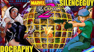 MvC2 Mvci Umvc3 SILENCEGUY vs DOCRAPHY pt 3