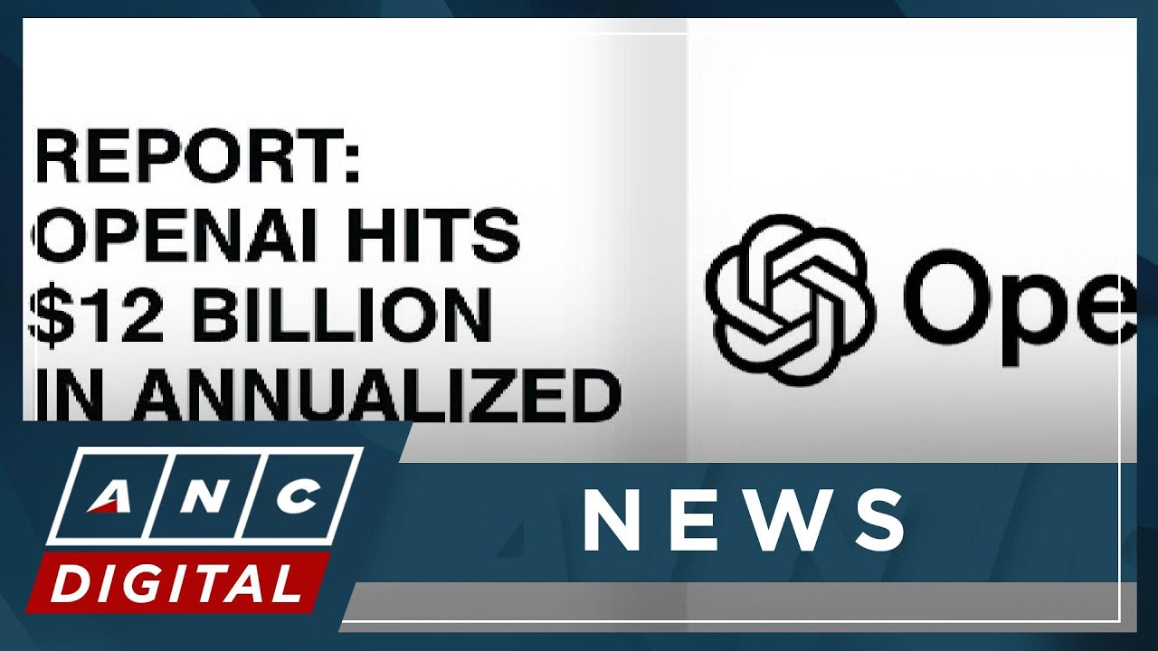 Report: OpenAI hits $12 billion in annualized revenue | ANC - YouTube