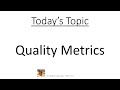 Quality Metrics1