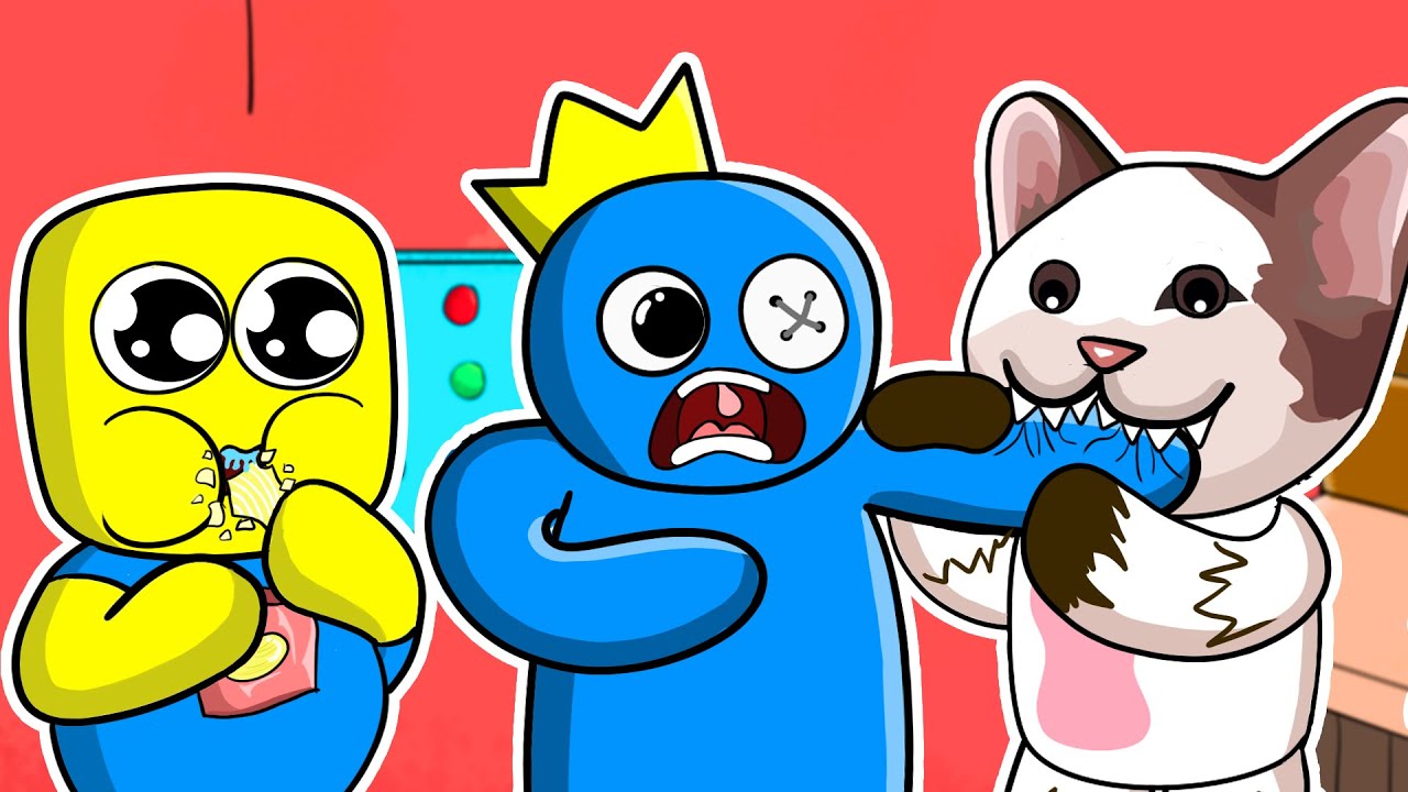 Delicious Blue - Roblox Rainbow Friends Animation 