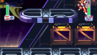 Megaman X4 Storm Owl boss battle(No Damage,Saber Only)