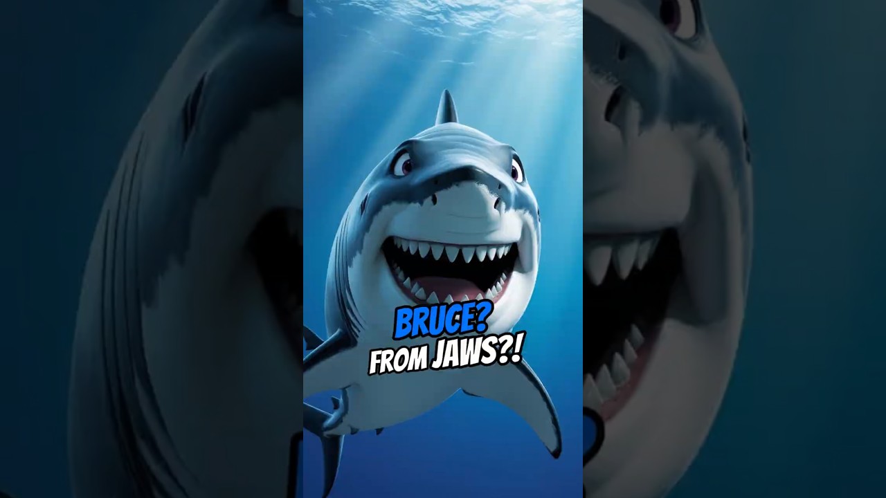 🐟 The Hidden JAWS Easter Egg in Finding Nemo You Missed! 🦈