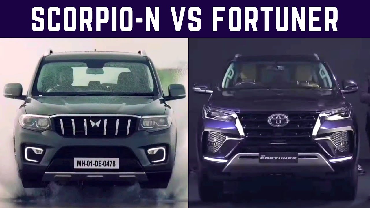 scorpio vs safari vs fortuner