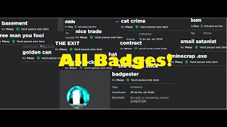 ragdoll simulator .rbxl - How to get all badges!