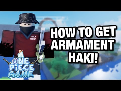 How to get BUSO/ARMAMENT HAKI in A One Piece Game! (Roblox) 