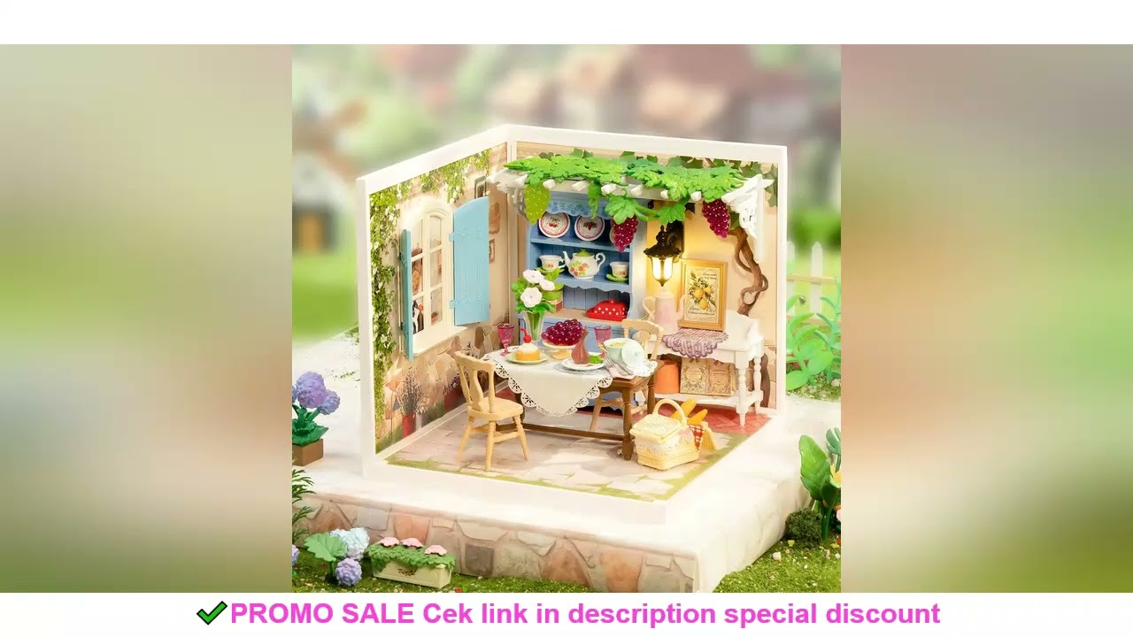 Rolife Super Creator Model Kit DIY Mini Dollhouse for Collectible Figures Perfect Christmas Birthday