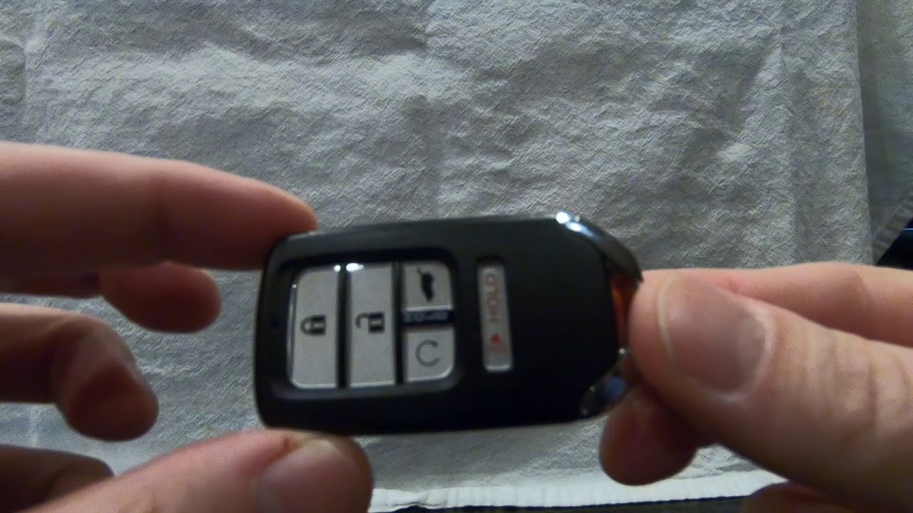 2017 Honda Civic Remote Battery Replacement