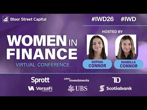 Women in Finance #IWD 2026 | March 8 at 10am ET