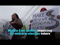 Middle East conflict impacting US midterm election voters