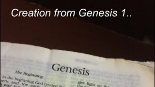 Genesis 1(narration in NIV translation)