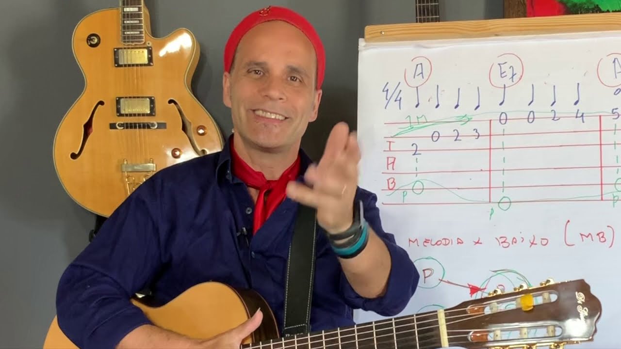 COMO JUNTAR MELODIA E BAIXO NO VIOLÃO?