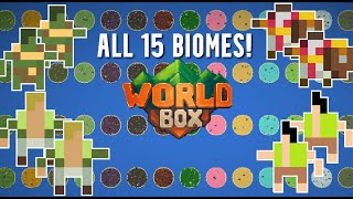 Every Island Is A Different Biome And Race! - WorldBox Battle Royale
