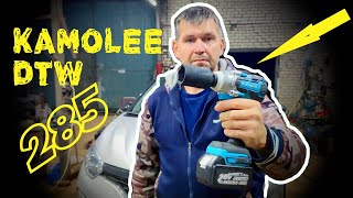 KAMOLEE DTW285 review, disassembly, testing of cordless impact wrench.