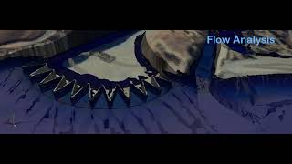 Flow Simulation Over Arced Labyrinth Weir: Isabella Dam Geometry